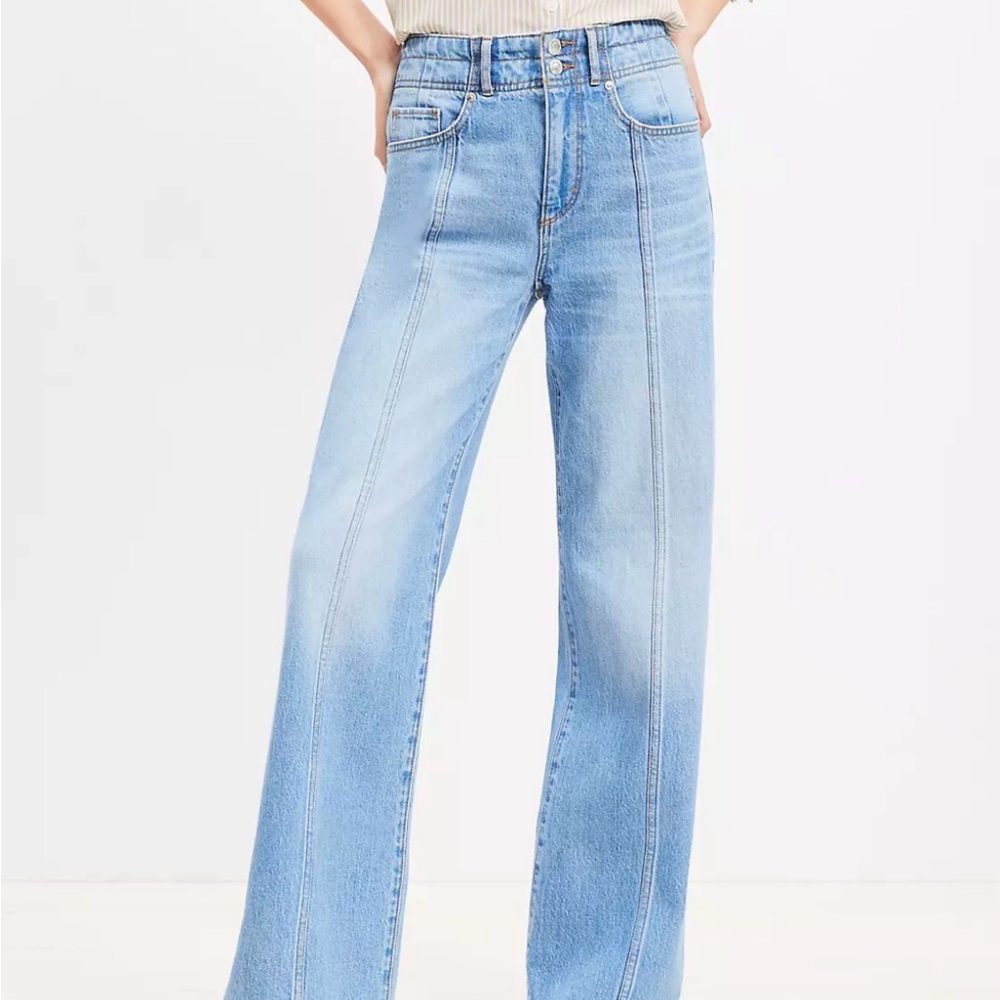 The Wide Leg Jean from Loft in Excellent Condition
